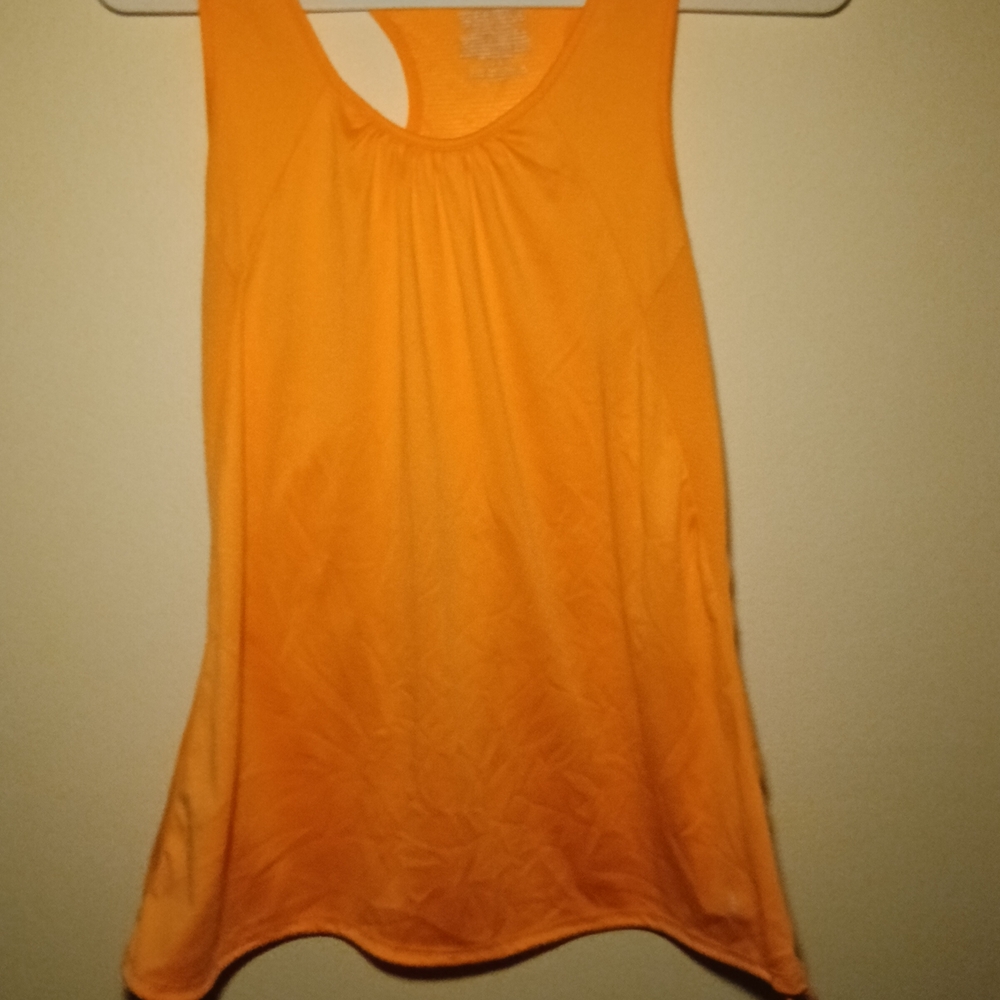 Danskin Now Bright Orange Tank Top